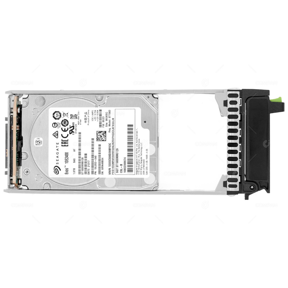 10602388674 FUJITSU HARD DRIVE 1.8TB 10K 12G SAS 2.5 SFF FOR ETERNUS JX40 S2 ST1800MM0129